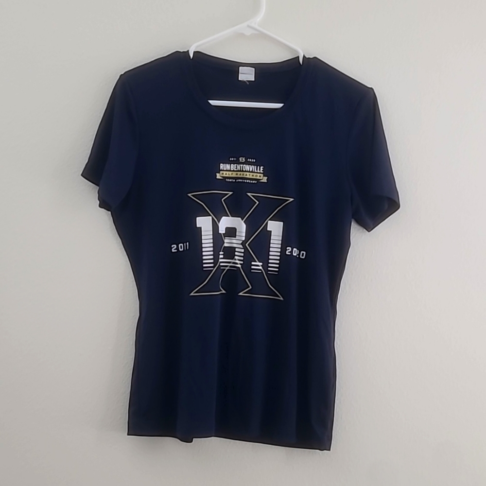 9/29 run bentonville half marathon shirt